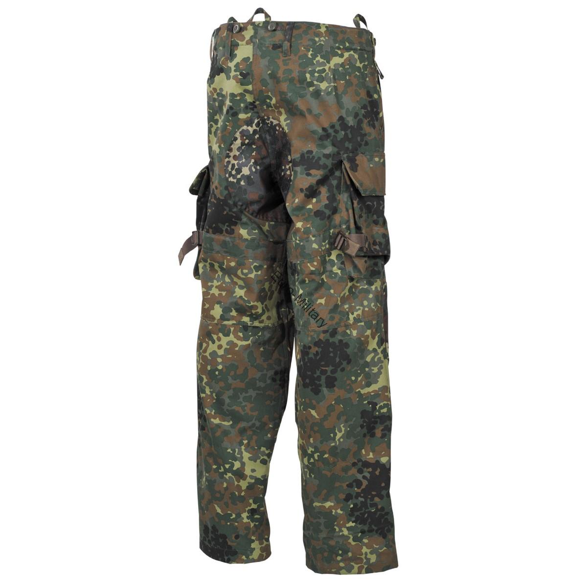 Military & Outdoor Clothing | BW German Army Flectarn Camo Battle Pants ...